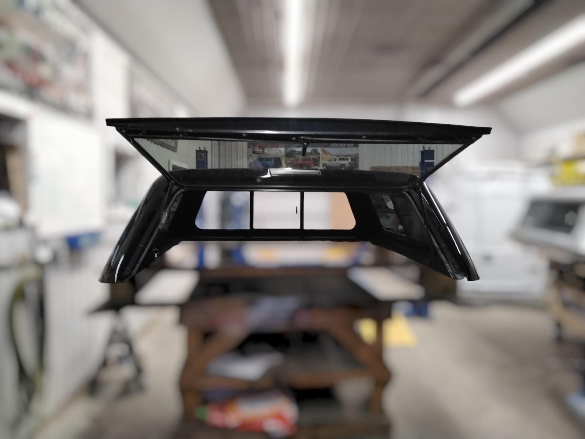 GMC Sierra or Chevrolet Silverado 5'6 41 Black Contour IV Truck Cap 3 GMC Sierra or Chevrolet Silverado 5'6 41 Black Contour IV Truck Cap - Image 3