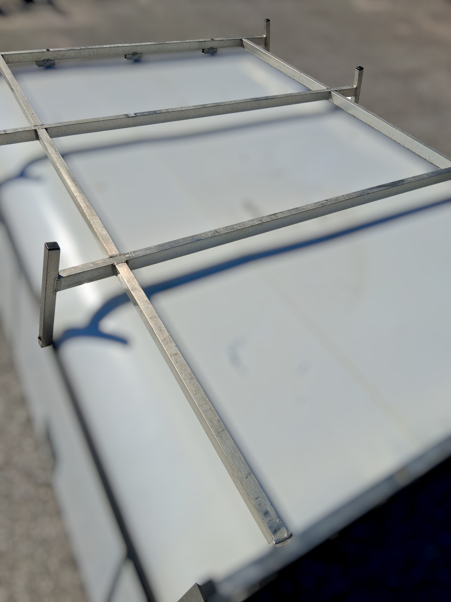 2015 - 2020 Ford F150 6'6 White ARE Contractor Truck Cap 5 2015 - 2020 Ford F150 6'6 White ARE Contractor Truck Cap - Image 5