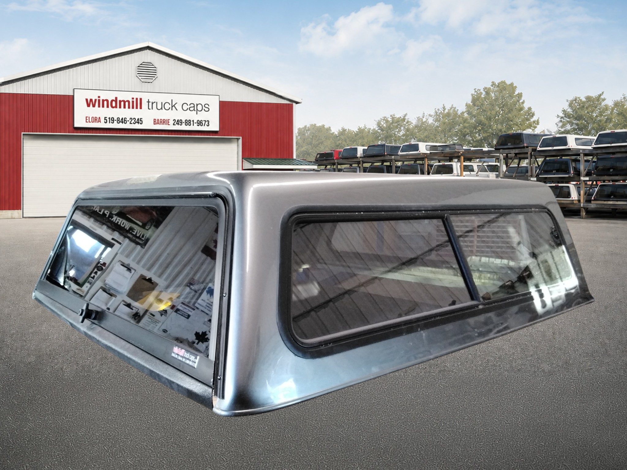 2009 - 2014 Ford F150 5'6 UJ Sterling ARE Truck Cap 2 2009 - 2014 Ford F150 5'6 UJ Sterling ARE Truck Cap - Image 2