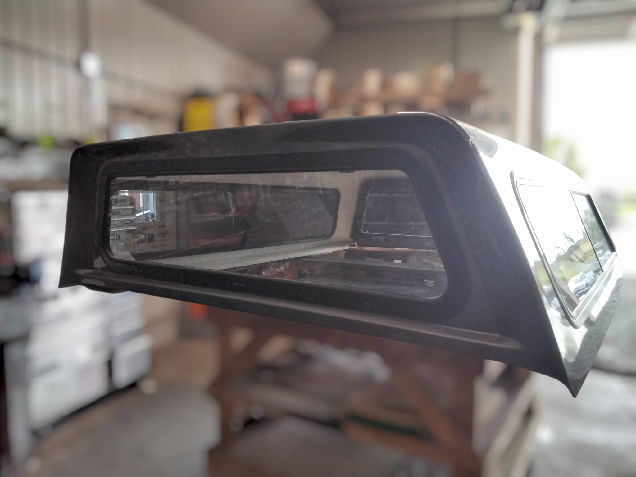 2021 - 2027 Ford F150 6'6 M7 Carbonized Grey Contour III Truck Cap 3 2021 - 2027 Ford F150 6'6 M7 Carbonized Grey Contour III Truck Cap - Image 3