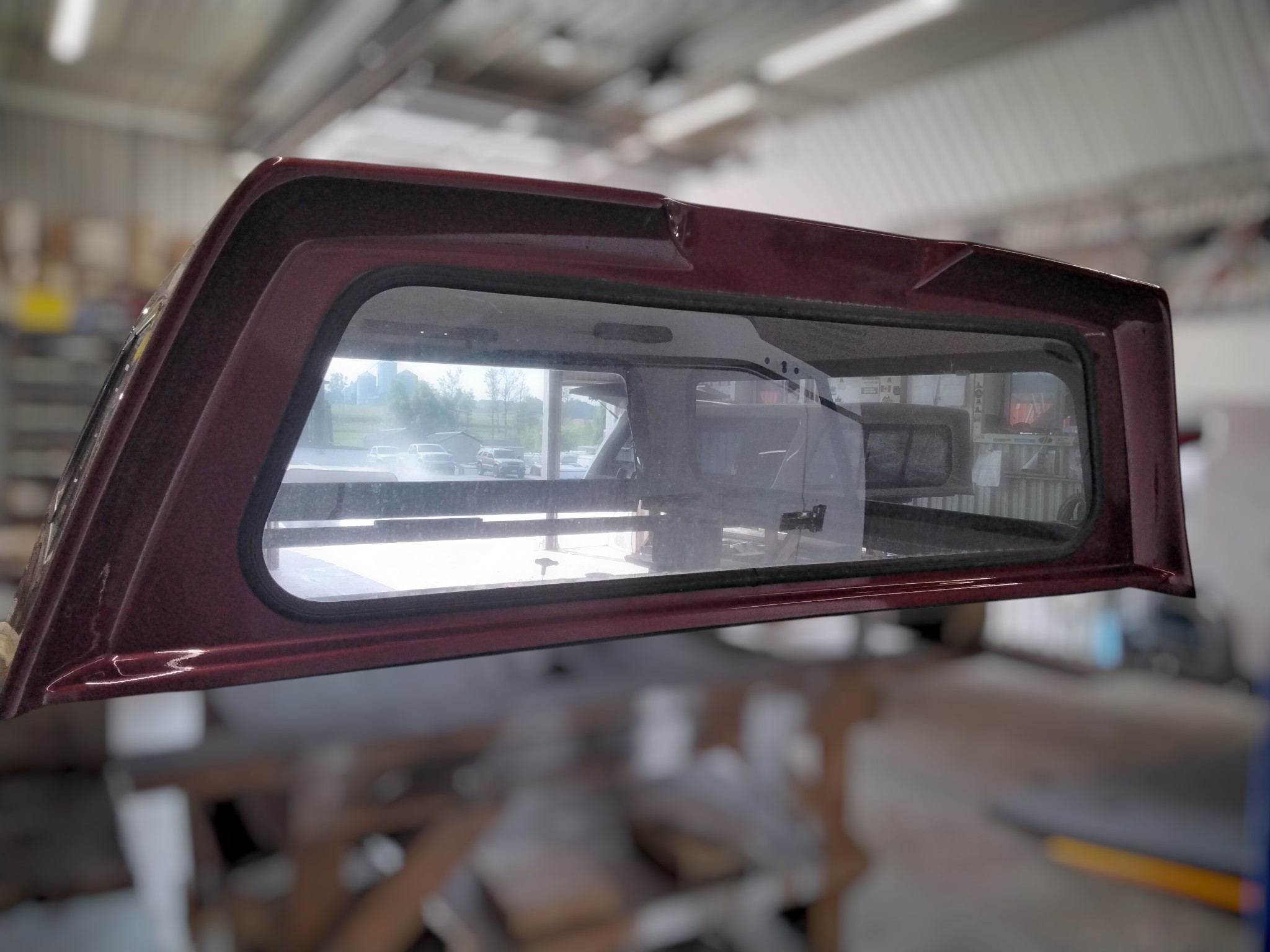 2015 - 2020 Ford F150 5'6 RR Ruby Red Century Truck Cap 4 2015 - 2020 Ford F150 5'6 RR Ruby Red Century Truck Cap - Image 4