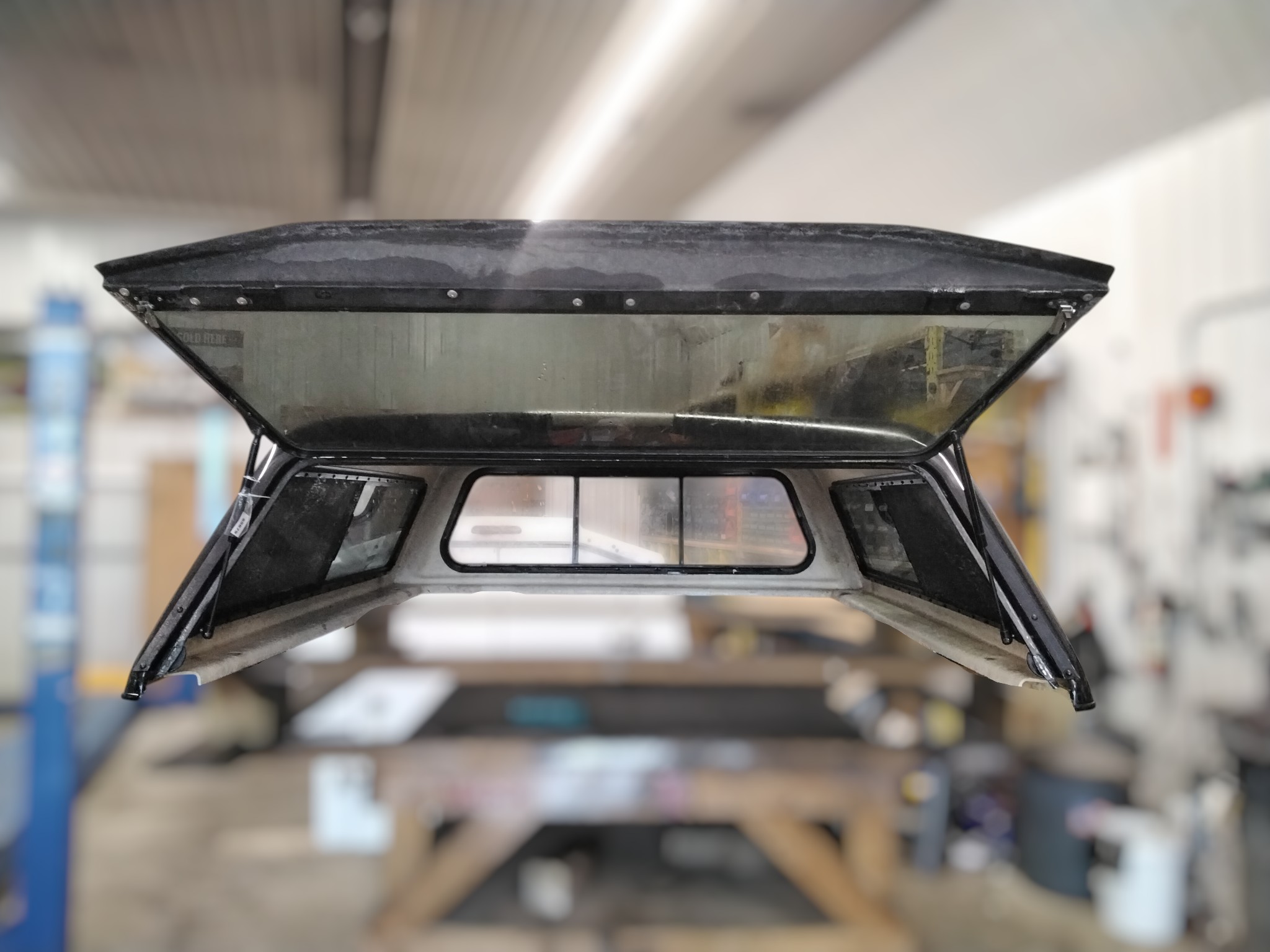 2015 - 2020 Ford F150 6'6 UH Tuxedo Black Contour Truck Cap 3 2015 - 2020 Ford F150 6'6 UH Tuxedo Black Contour Truck Cap - Image 3