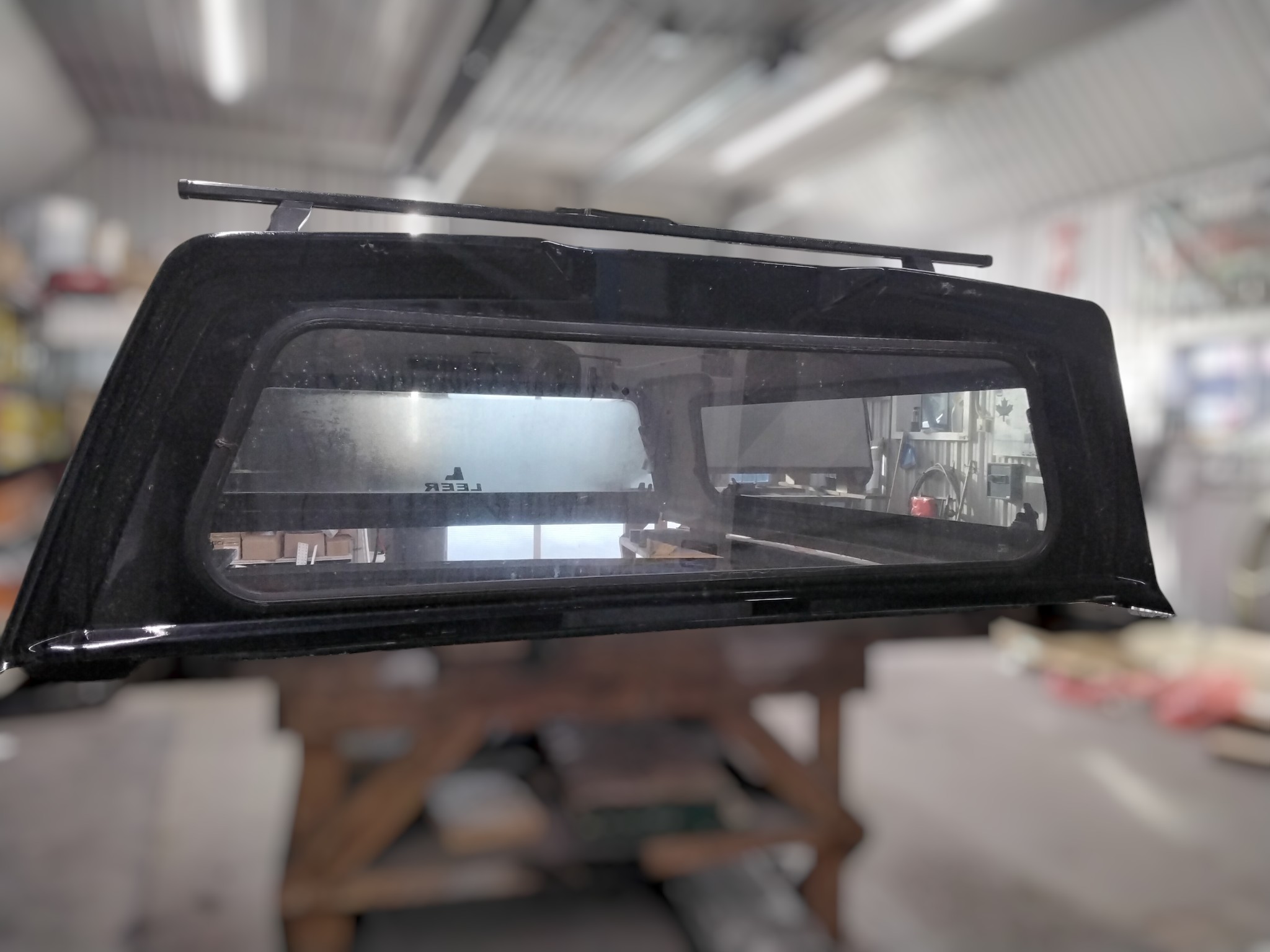 2021 - 2027 Ford F150 6'6 HX Antimatter Blue Leer Legend Truck Cap 4 2021 - 2027 Ford F150 6'6 HX Antimatter Blue Leer Legend Truck Cap - Image 4