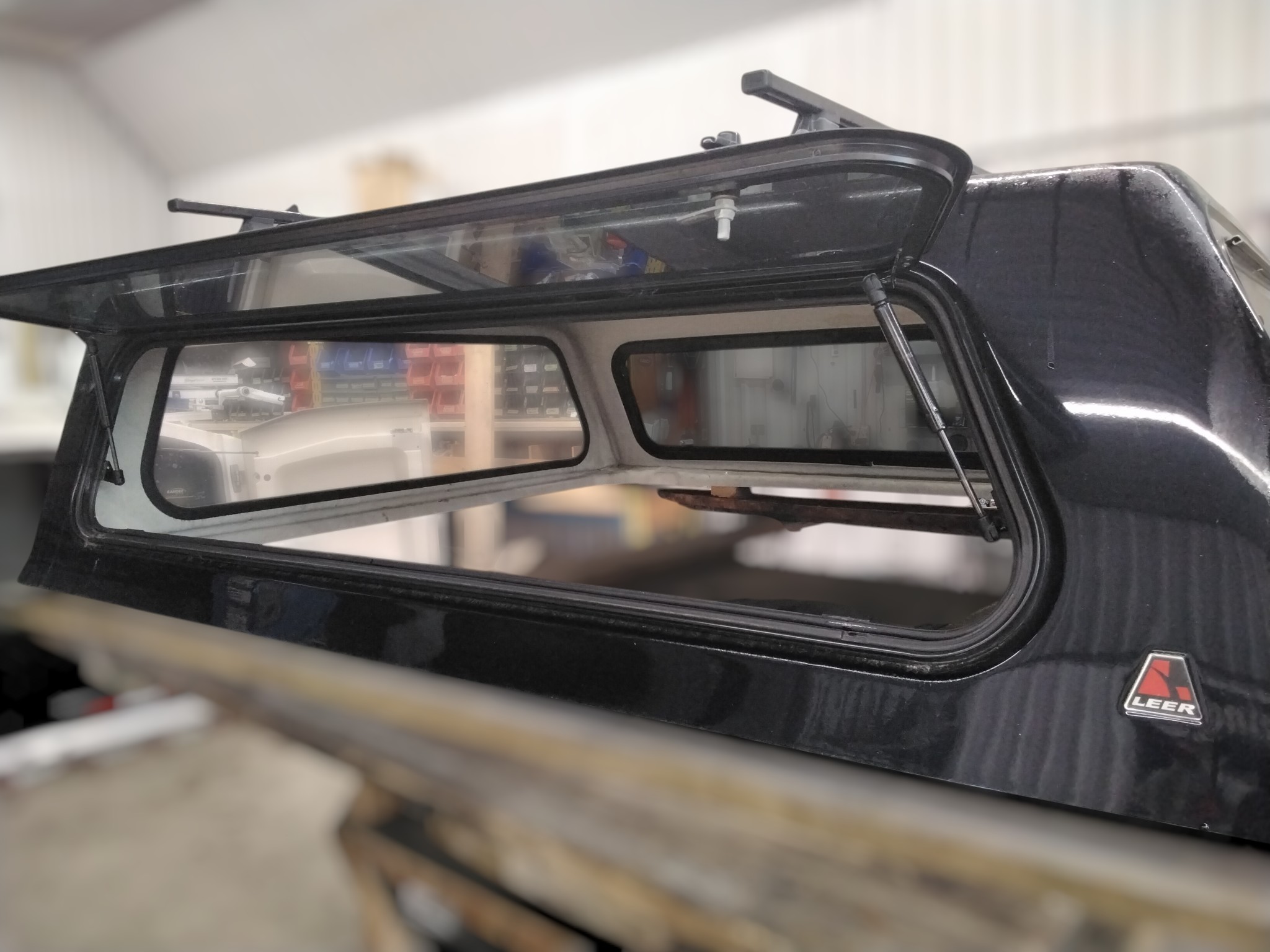 2021 - 2027 Ford F150 6'6 HX Antimatter Blue Leer Legend Truck Cap 6 2021 - 2027 Ford F150 6'6 HX Antimatter Blue Leer Legend Truck Cap - Image 6