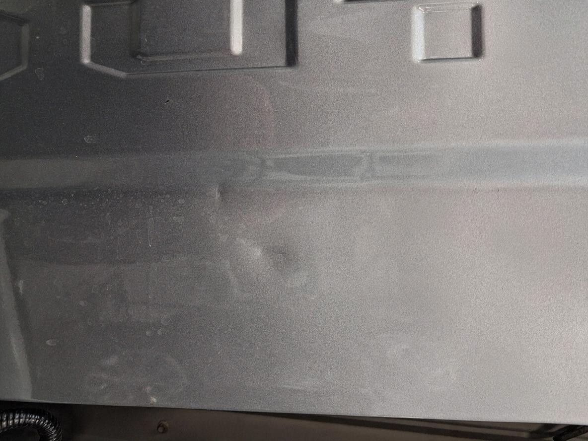 2023 - 2027 Ford Superduty Silver Tailgate with Camera hole with ding 2 2023 - 2027 Ford Superduty Silver Tailgate with Camera hole with ding - Image 2